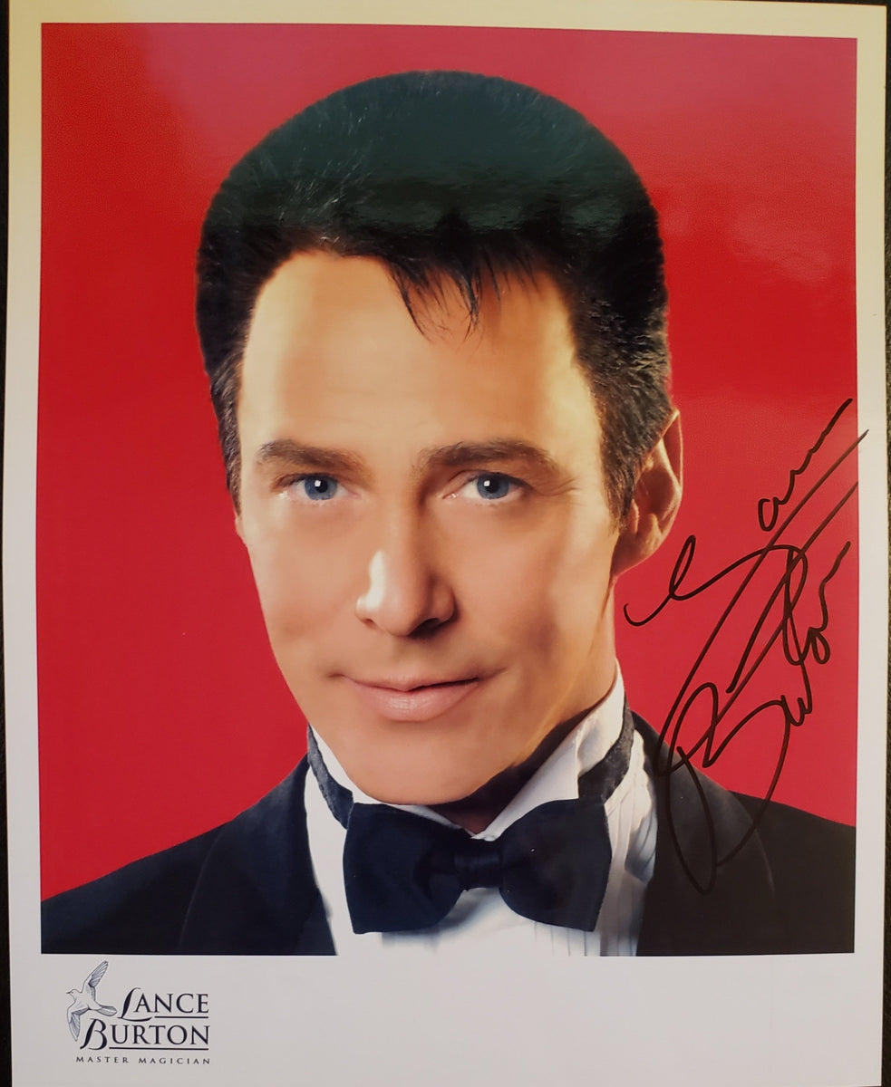 Lance Burton Autographed Picture Show Go Gear lance-burton-autographed-picture-show-go-gear