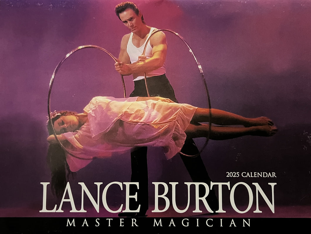 Lance Burton Calendar 2025