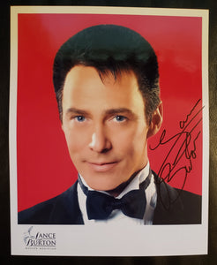 Folder with 8x10 Lance Burton Photo