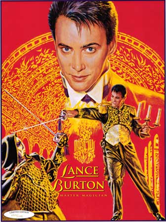 Lance Burton Sword Fight Poster