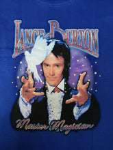 Load image into Gallery viewer, Lance Burton T-shirt, blue
